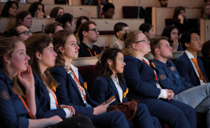 Foto van de organisatie van LIMSC die aanwezig is op de conferentie